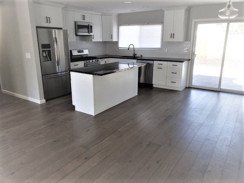 Living dining room hardwood