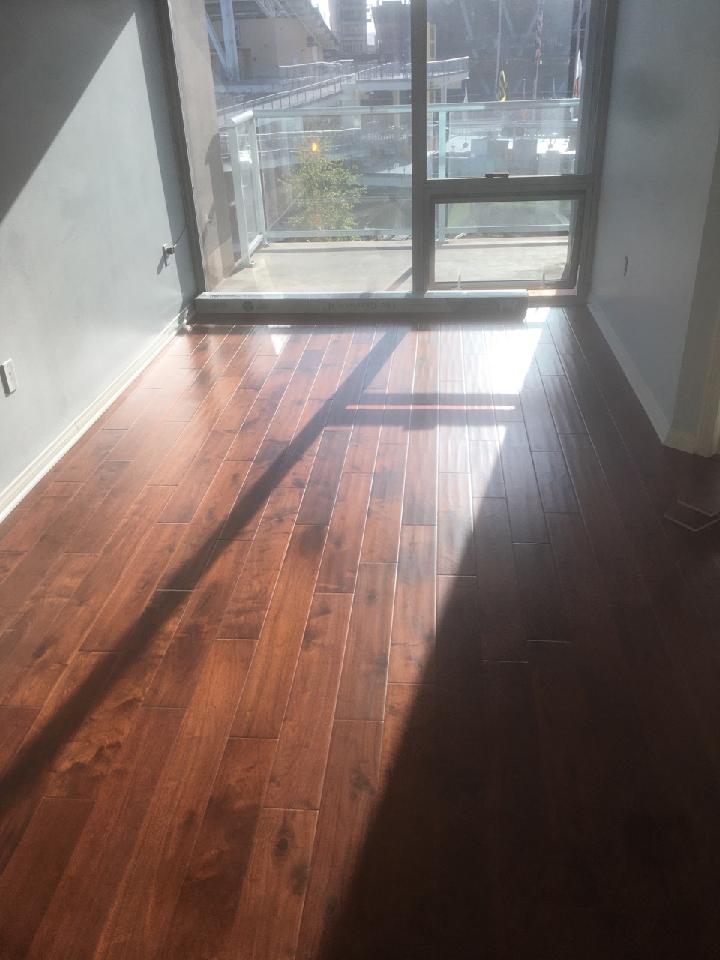 Hardwood flooring near Petco Park After