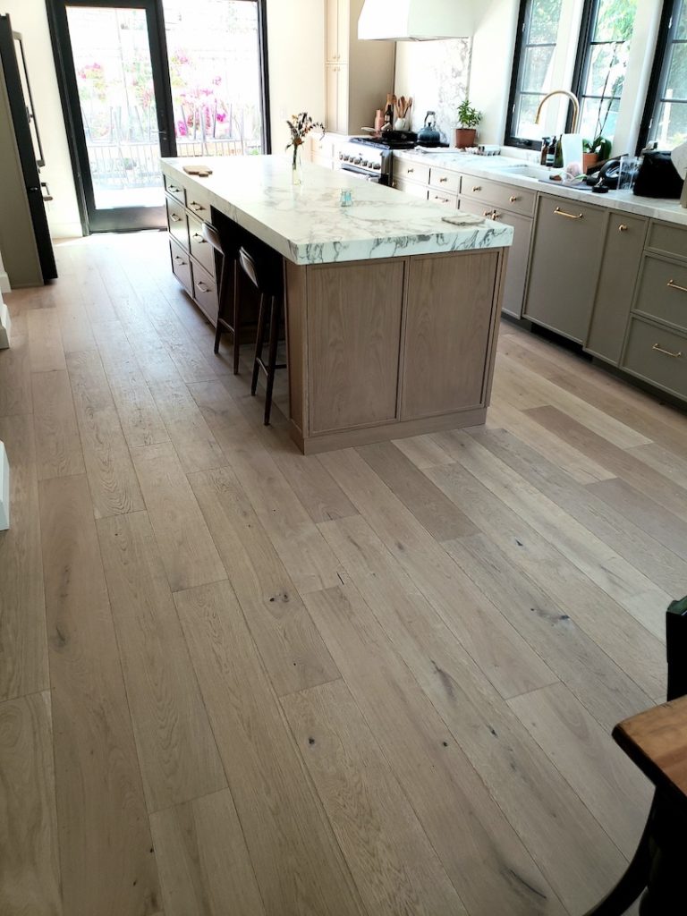 kitchen hardwood flooring