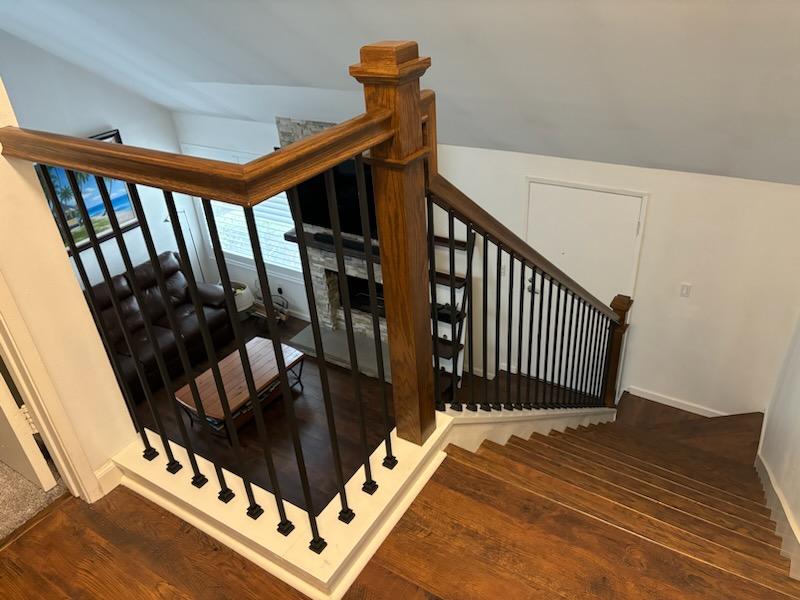 Hardwood Staircase in Tierrasanta