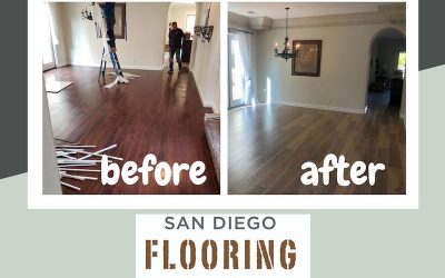 Carmel Valley Flooring Before and After Pic