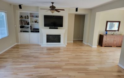 Maple refinish in family room (New size 1)