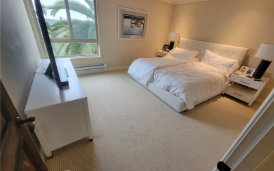 new carpet in la jolla master bedroom