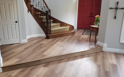 Vinyl Plank Flooring entry after