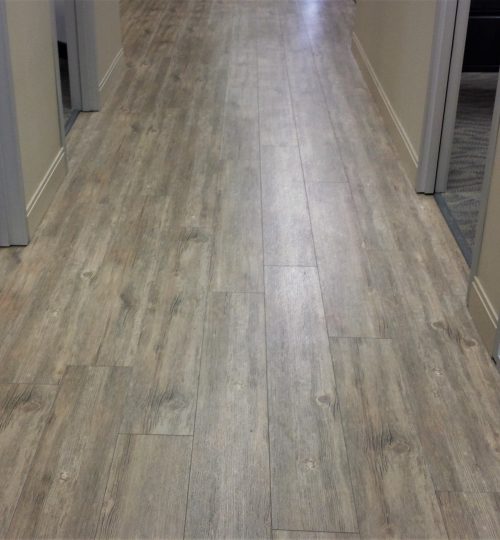 Vinyl-plank-hallway