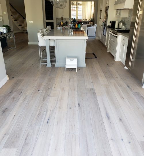 dinning room flooring addition