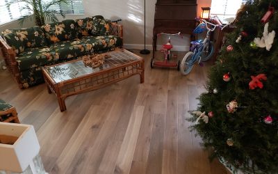 living room Laminate flooring after photo